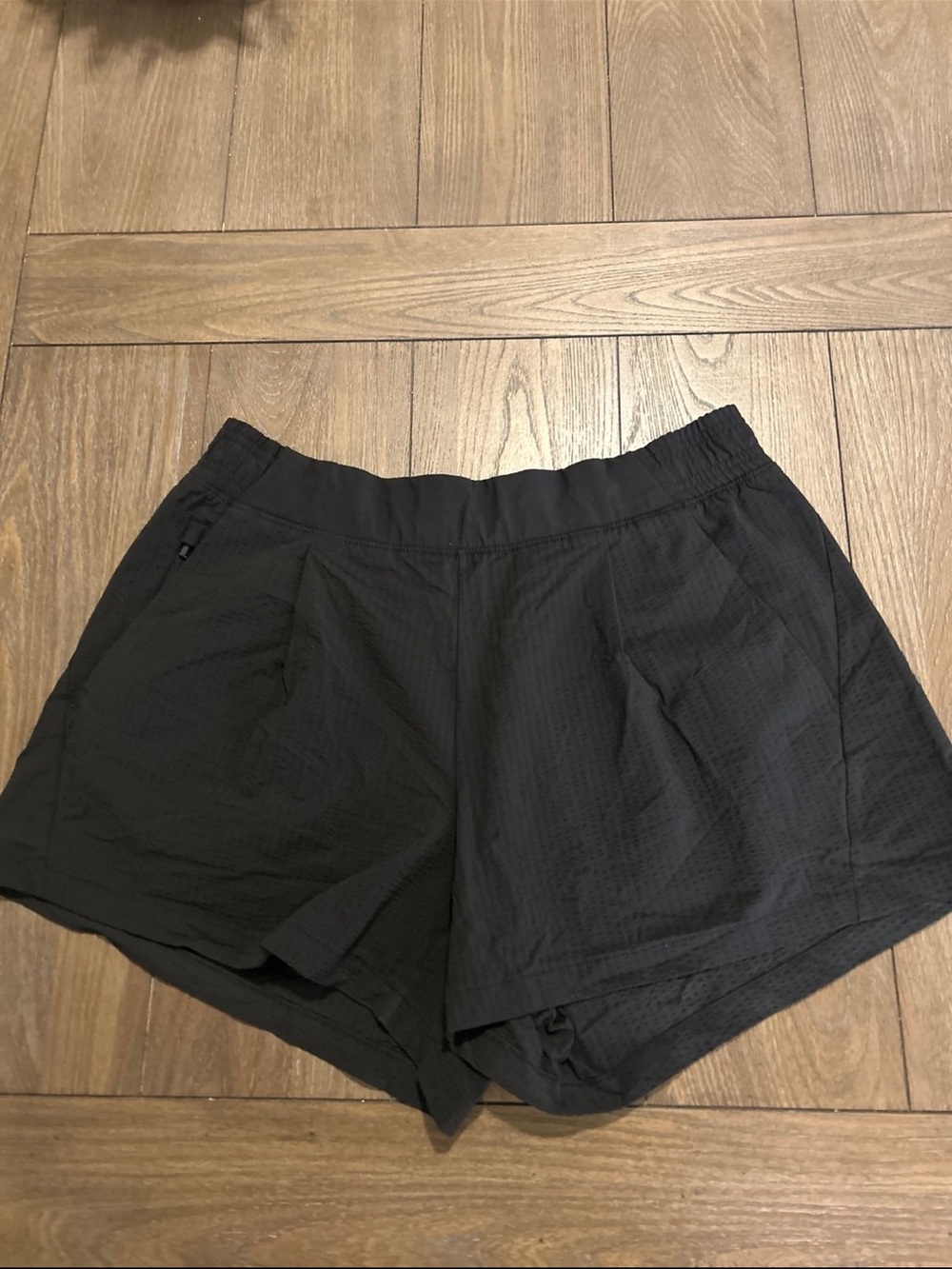 Athleta Black Women's Athletic Shorts with Elastic Waist